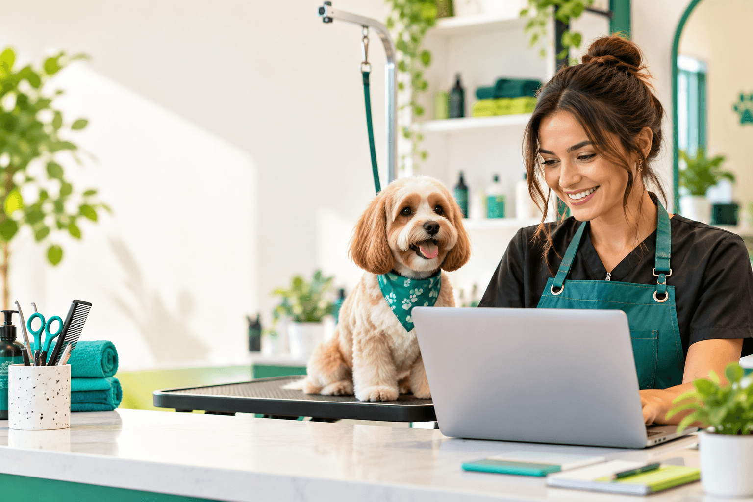 How to Set Up Online Booking for a Dog Grooming Salon